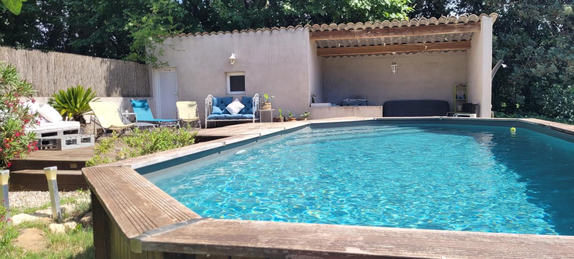 Location Appartement Dans Mas Provencal Monteux Extérieur photo